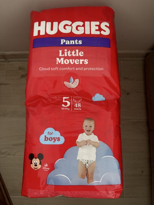 Підгузки-трусики huggies little movers 5 розмір
