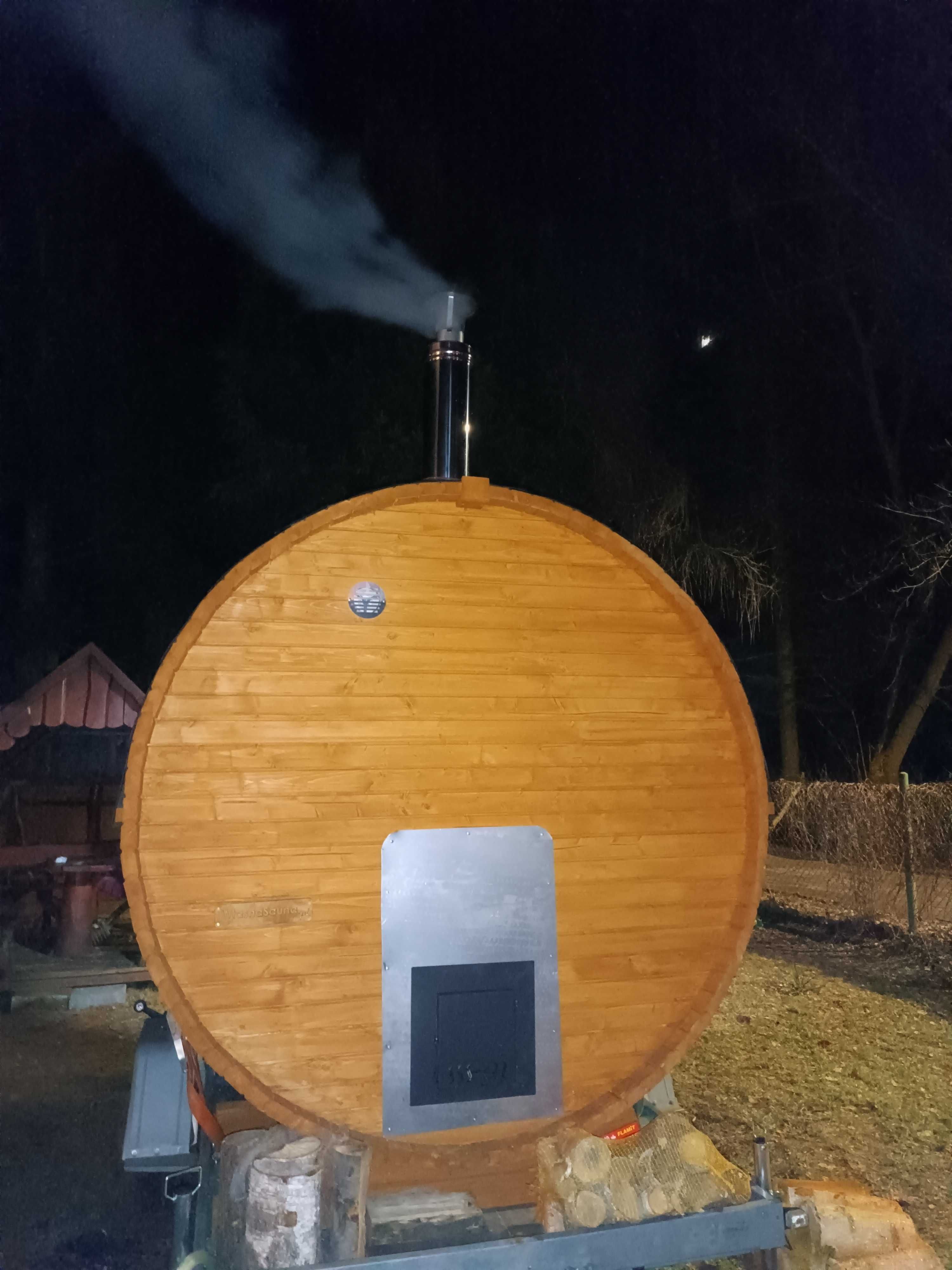 Sauna mobilna 2.4m z Piecem, Przyczepa Wynajem FV