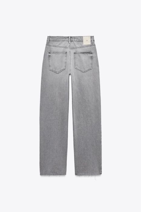 Джинси straight з високою посадкою, Zara