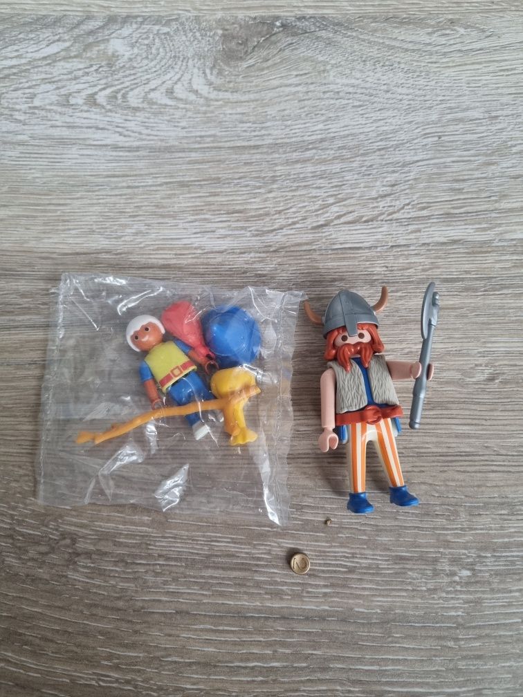 Wiking i włuczykij. Playmobil 2 figurki z akcesoriami