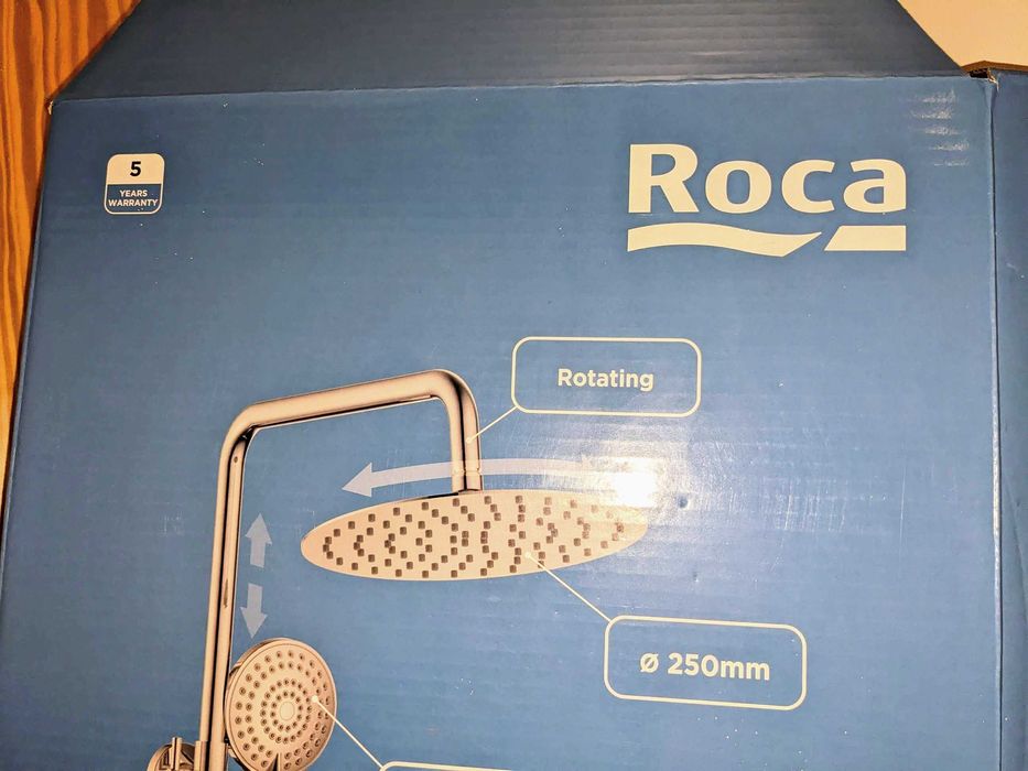 Roca Chuveiro de duche 250mm - Novo