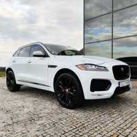 Białe auto do ślubu Jaguar F-Pace Wynajem Ślub Jaguar F-Pace