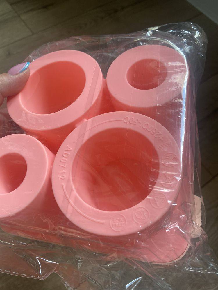 Silikowana forma do kostek dla StanleyCup, duzych kubków termicznych