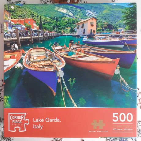 Puzzle Corner Piece, Lake Garda, Italy, 500 elementów.