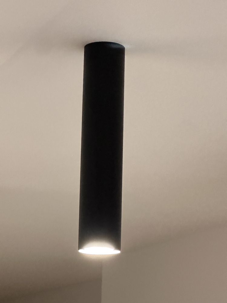 Tuba lampa lagos 30cm nowa czarna