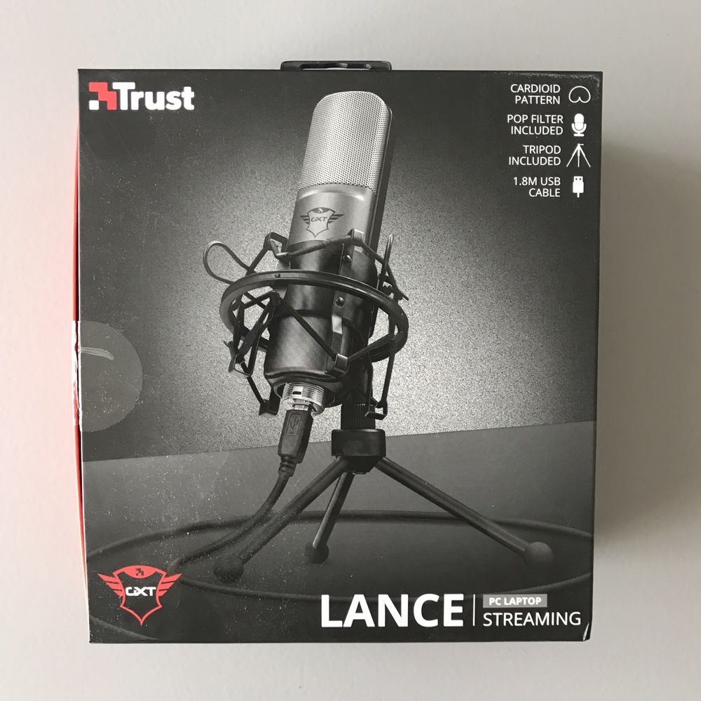 Mikrofon Trust Lance PC/laptop Streaming