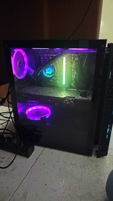 PC + Monitor Gamer Ryzen 5 7600X + Rx 6800 XFX 16gb