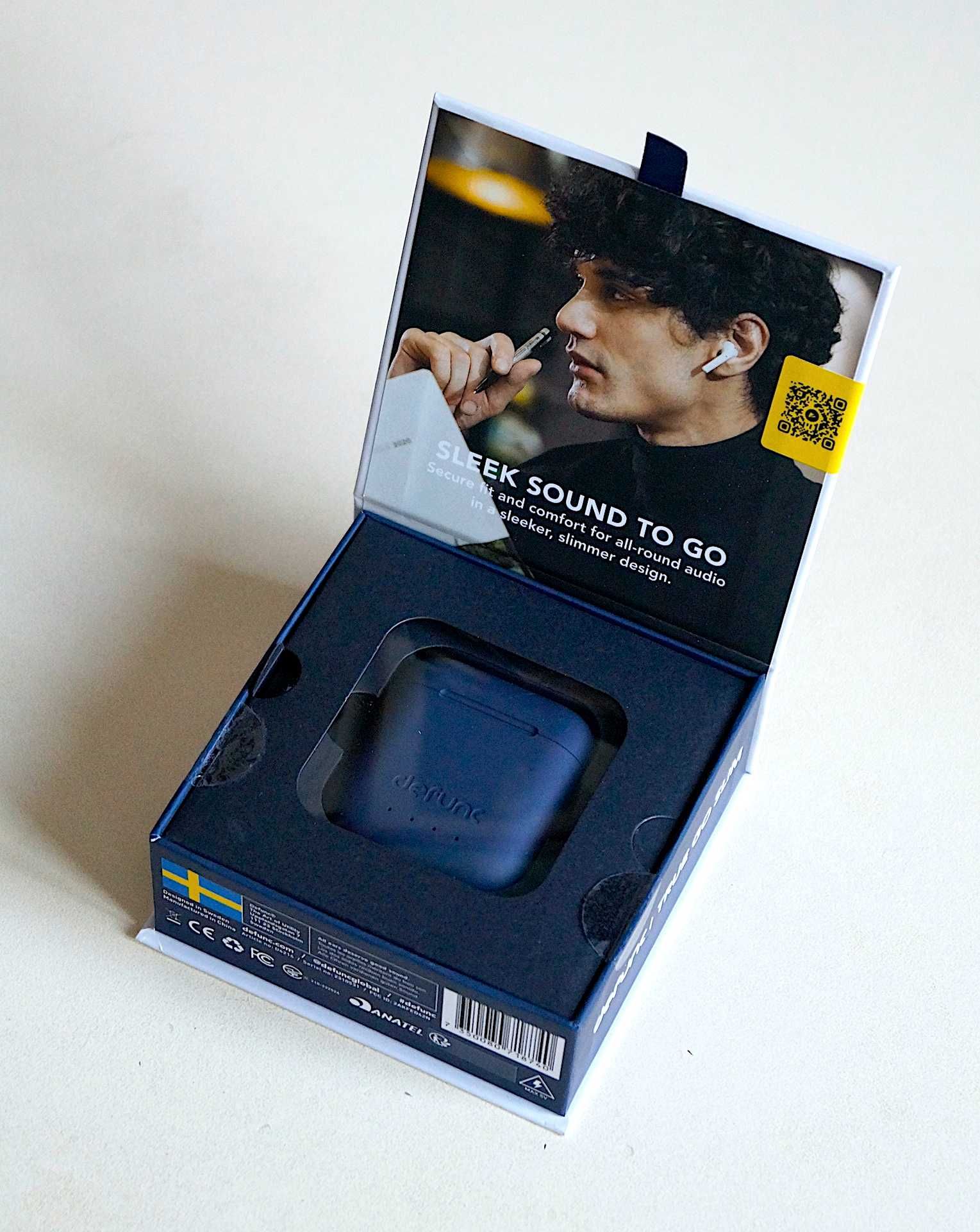 Навушники Defunc True Go Slim TWS Blue