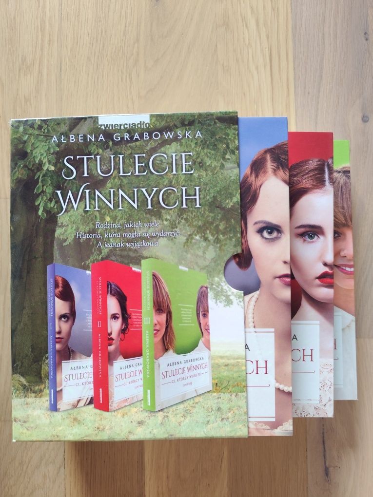 "Stulecie Winnych" Ałbena Grabowska 3 tomy