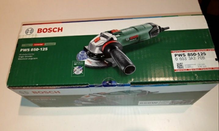 Szlifierka kątowa Bosch 125mm PWS 850-125 boszka flex nie Makita Hilti
