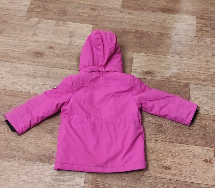 Детская зимняя термо  курточка на девочку 104