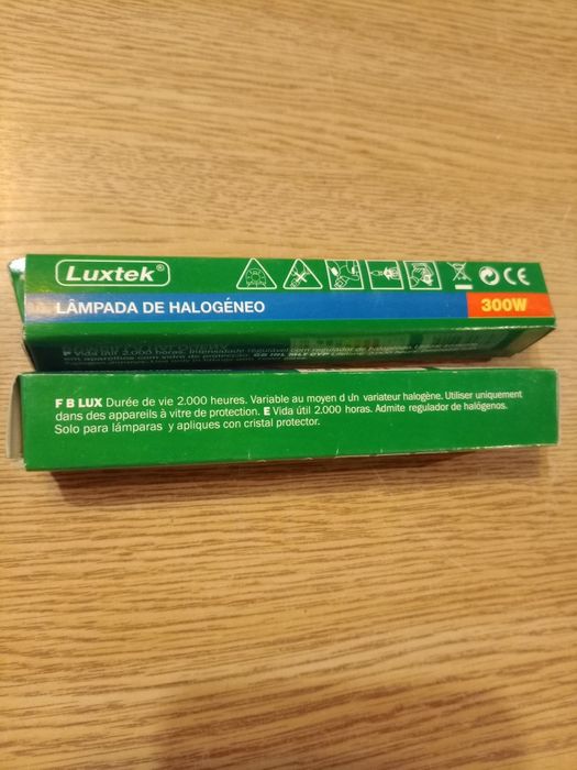 Conjunto de 2 Lâmpadas de halogéneo