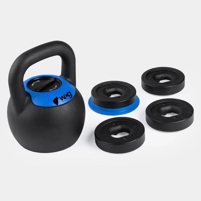 Регульована Чавунна гиря WCG 8-16 кг | 5 в 1