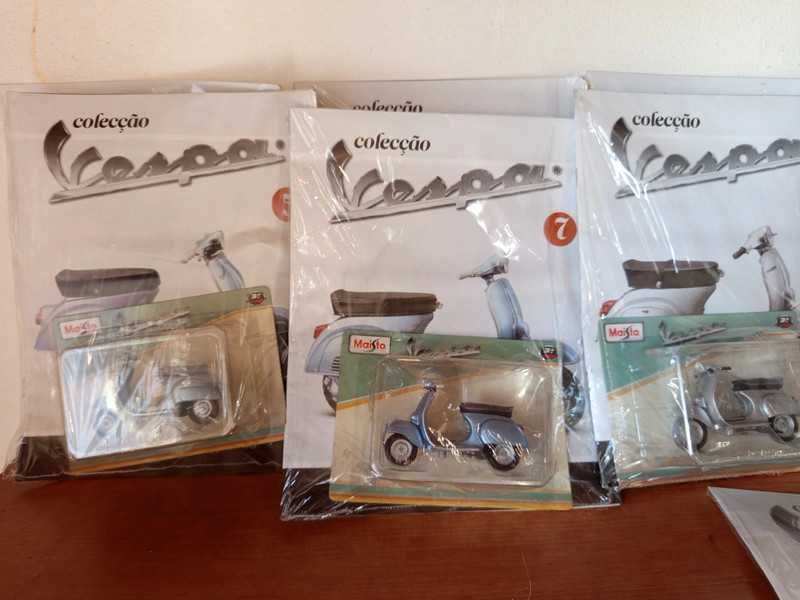 Coleção miniaturas vespa