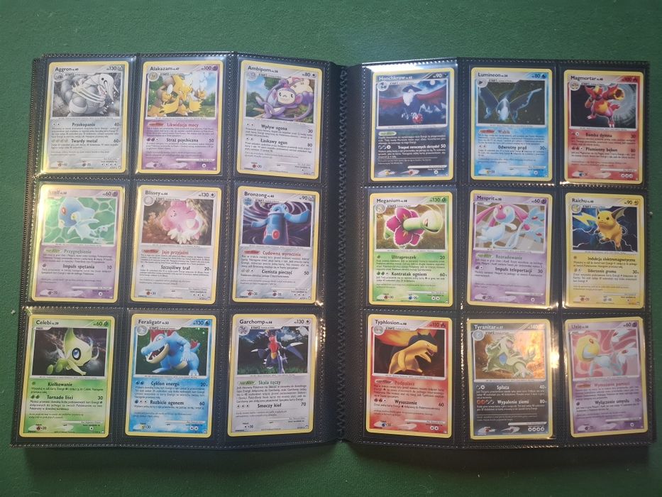 Karty Pokemon Tajemne Skarby Wszystkie Holo