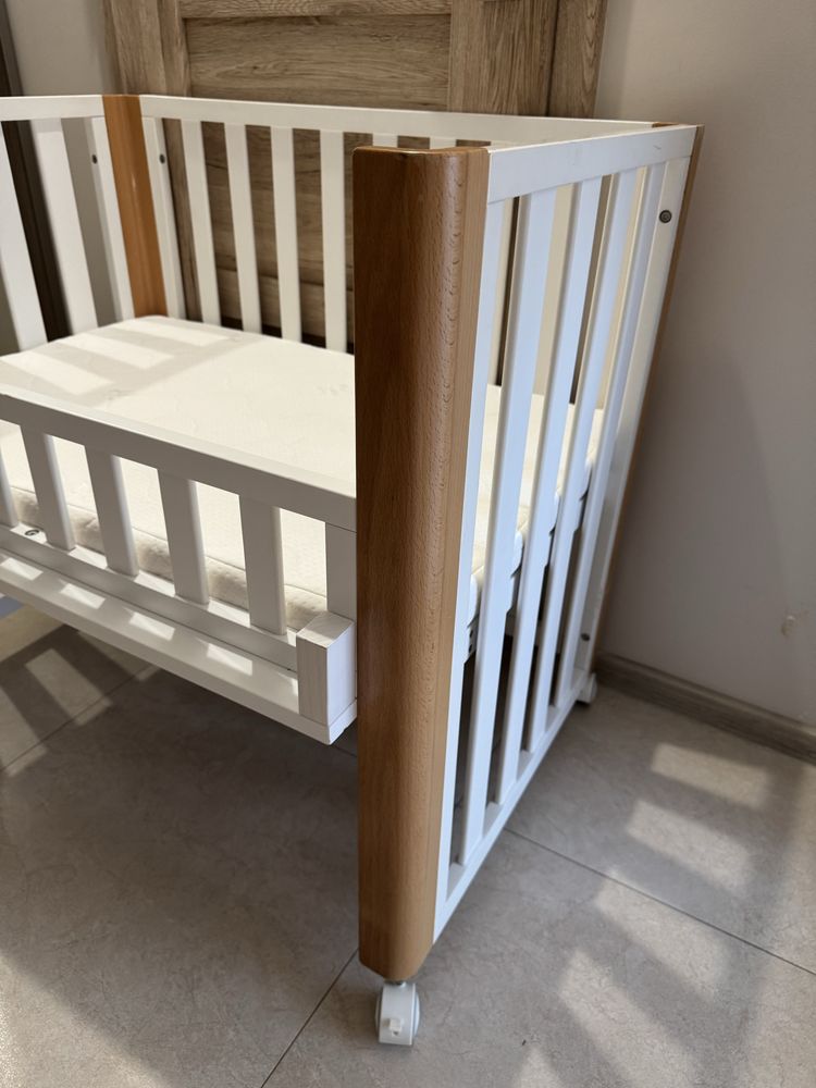 Drewniane Łóżeczko Kinderkrat Koya 4w1
