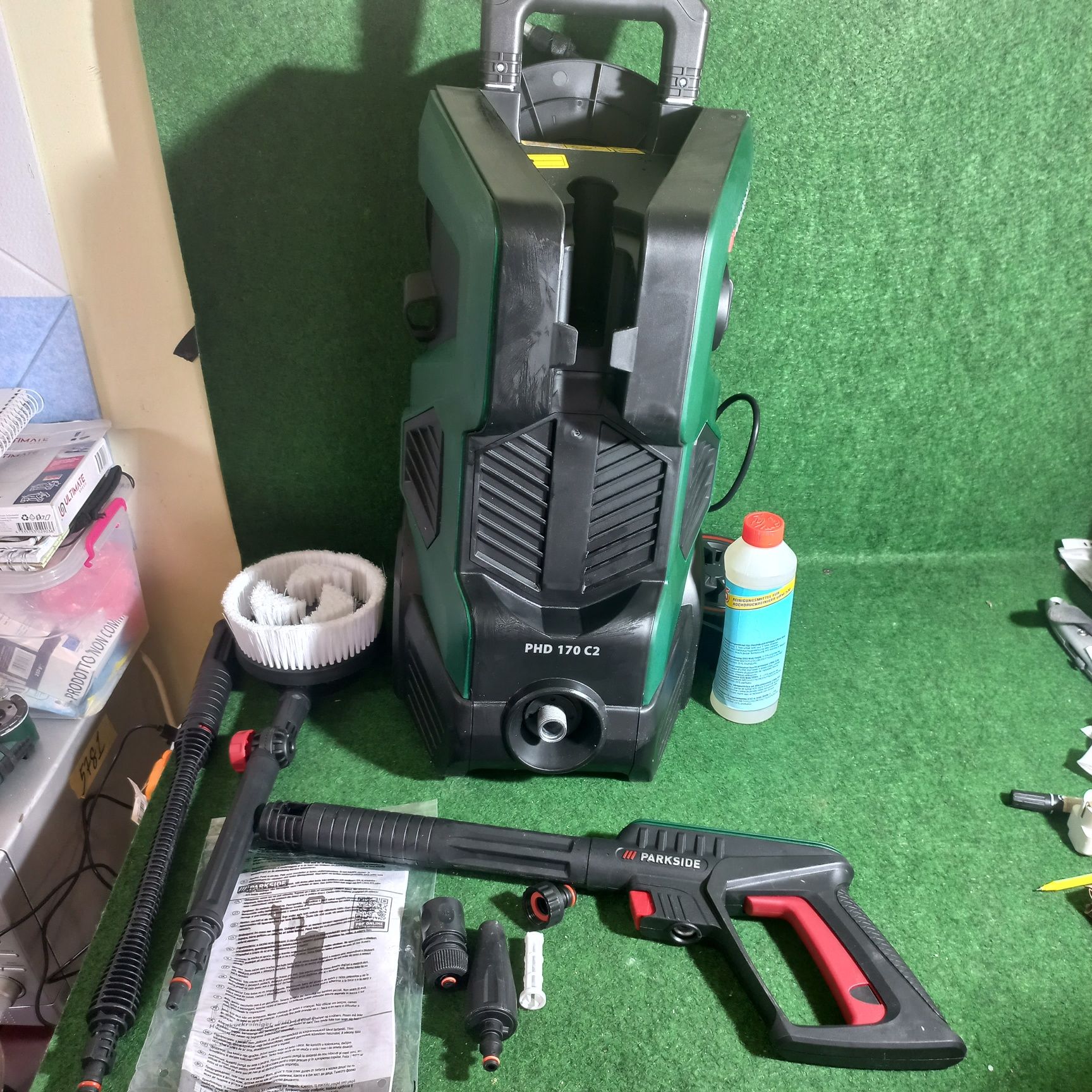Мийка високого тиску ParkSide PHD 170 C2 2400w 170 Bar Німеччина