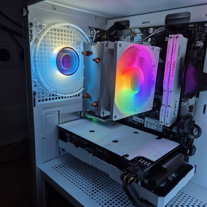 Komputer RTX3060Ti/RX6600XT/R5 5500/16gb ram/Gamingowy Okazja Wi-Fi