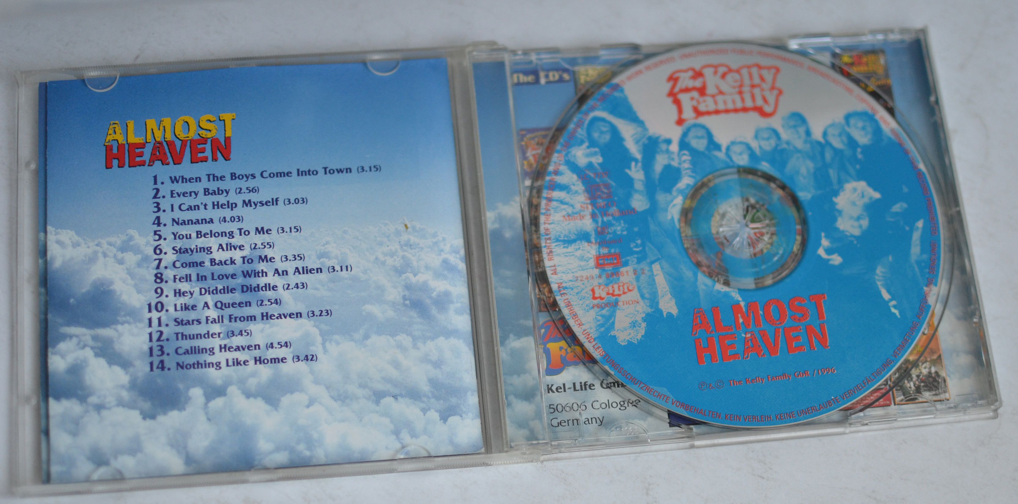 Płyta CD The Kelly Family – Almost Heaven 1996