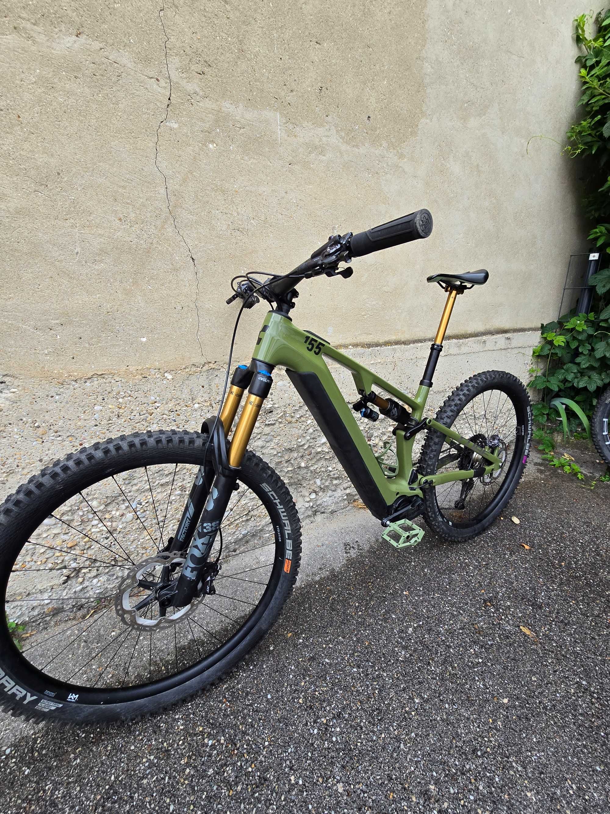 Cube 2025 Stereo Hybrid ONE55 C:68X TM 750 29 carbon L 29 fox kashima