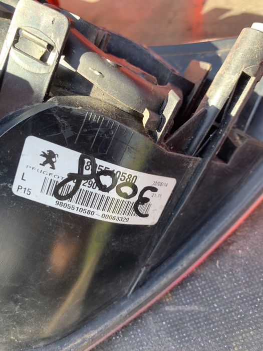 Ліхтар задній Peugeot 3008 Фонарь задний Пежо 3008 Стоп