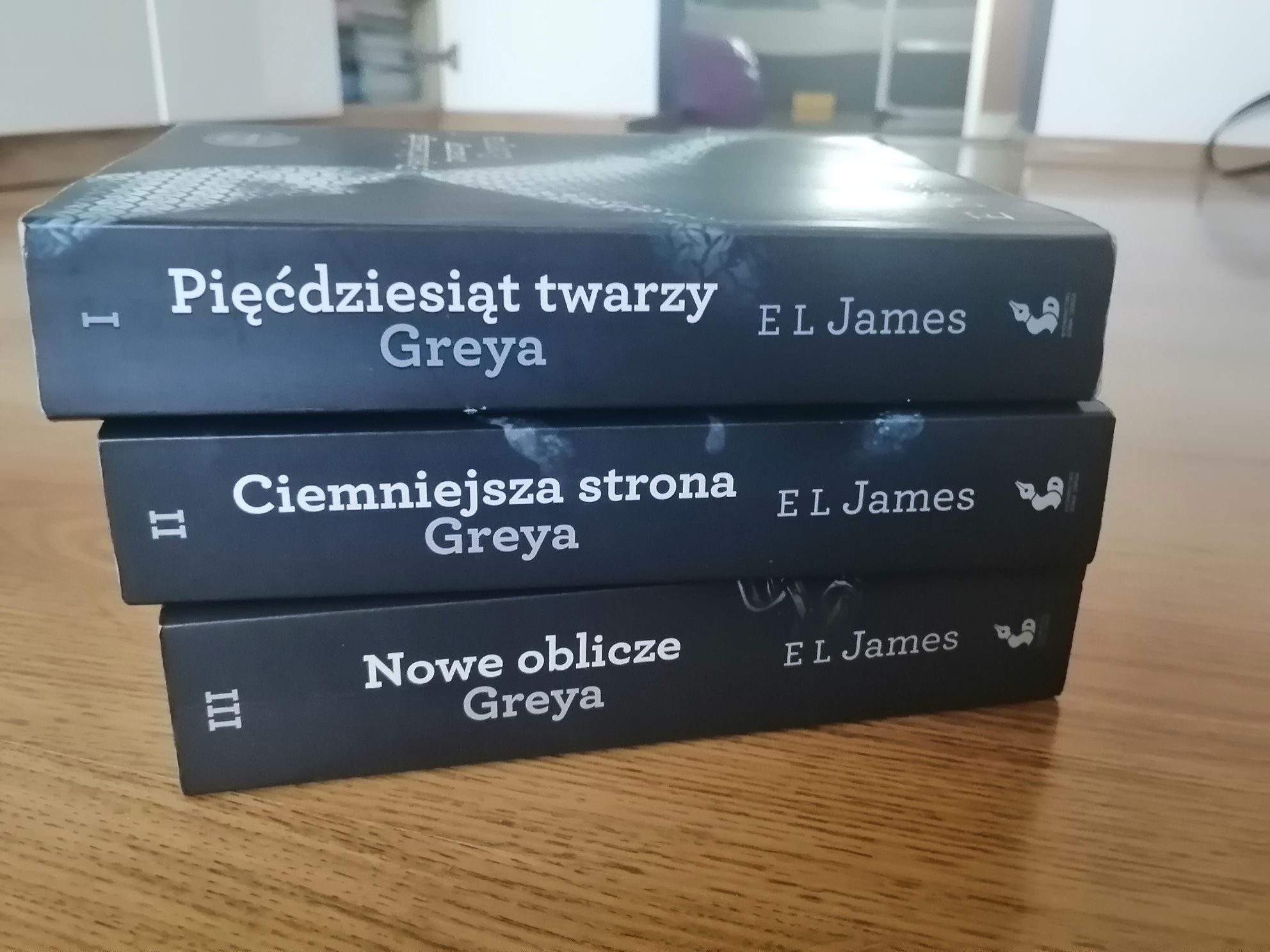 50 twarzy Greya 3 Tomy I, II, III Ciemniejsza strona Greya, nowe obli