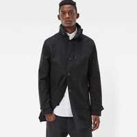 Płaszcz G-STAR RAW GARBER Trench XS S Czarny Elegancki