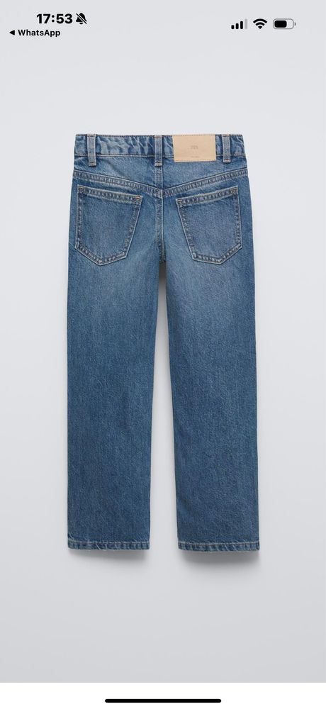 Джинси з потертостями фірми  Zara