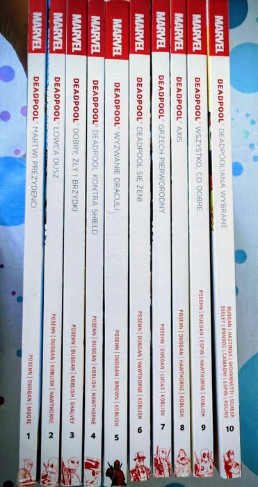 Deadpool tomy 1-10 (Marvel Now)
