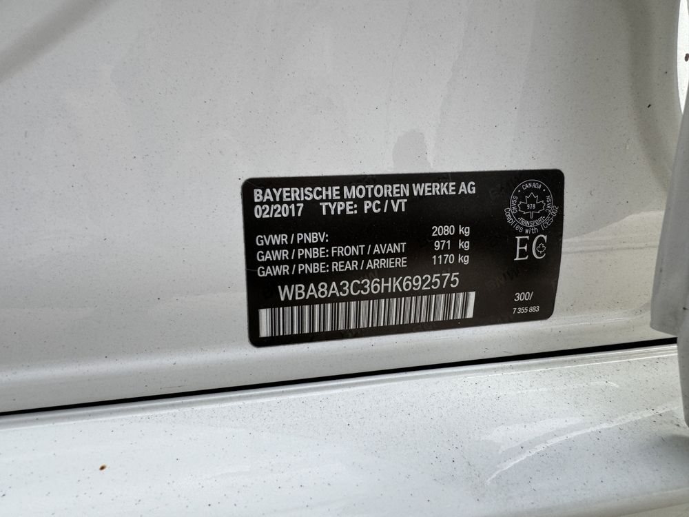 BMW F30 320 xDrive