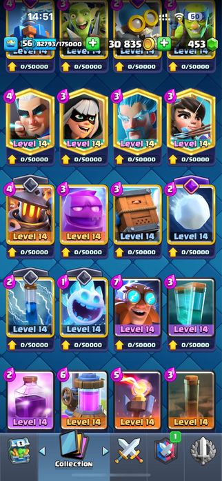 Аккаунт clash royale 12000 кубков