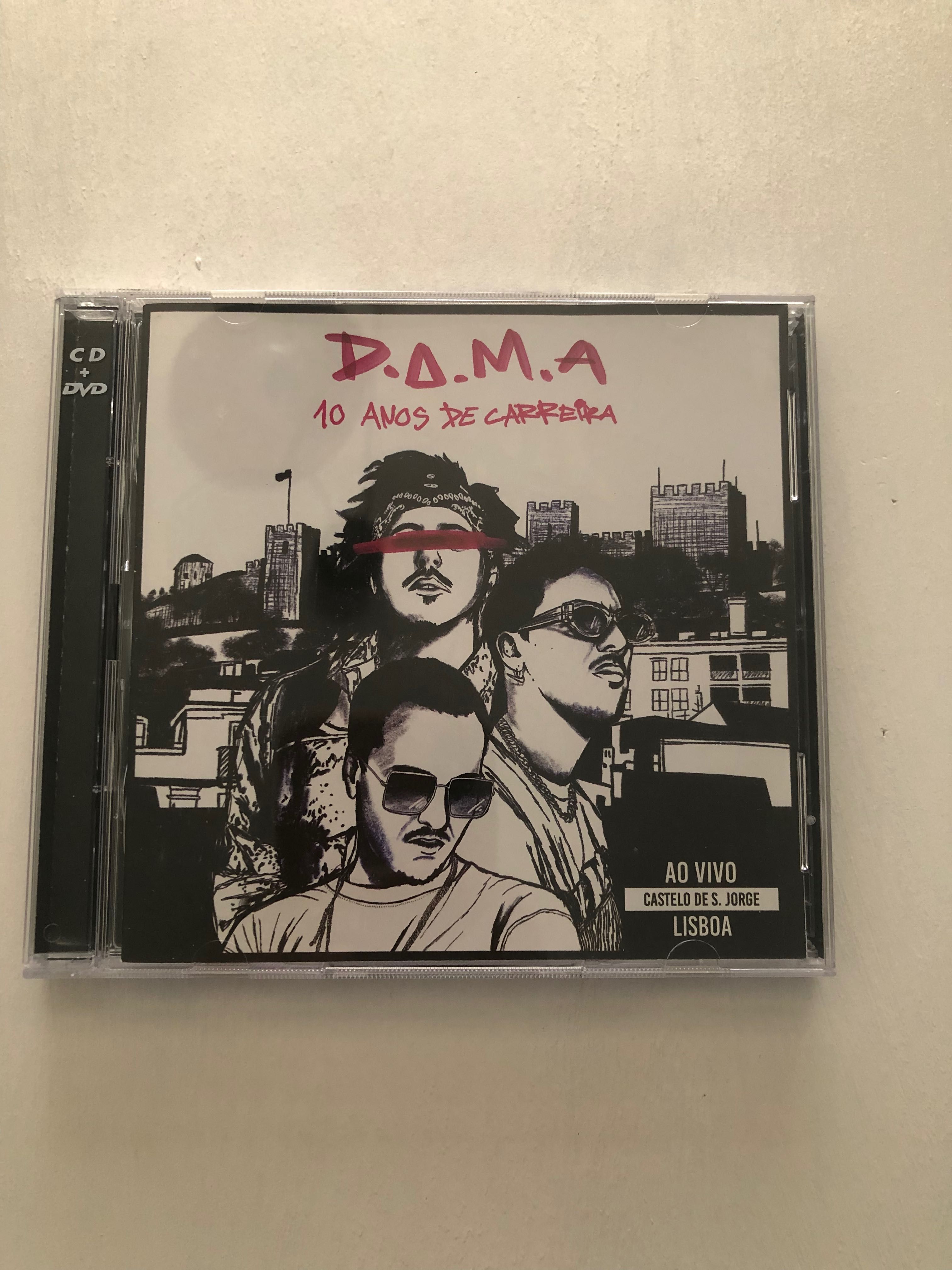 CD/DVD D.A.M.A 10 anos de carreira NOVO