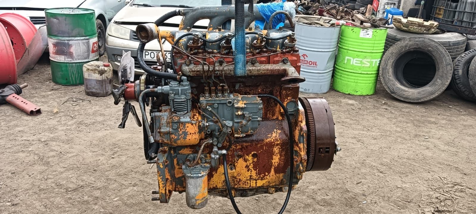 Silnik zetor 7211 nowy typ 62km zetor ładowarka un 053 nowy typ 102