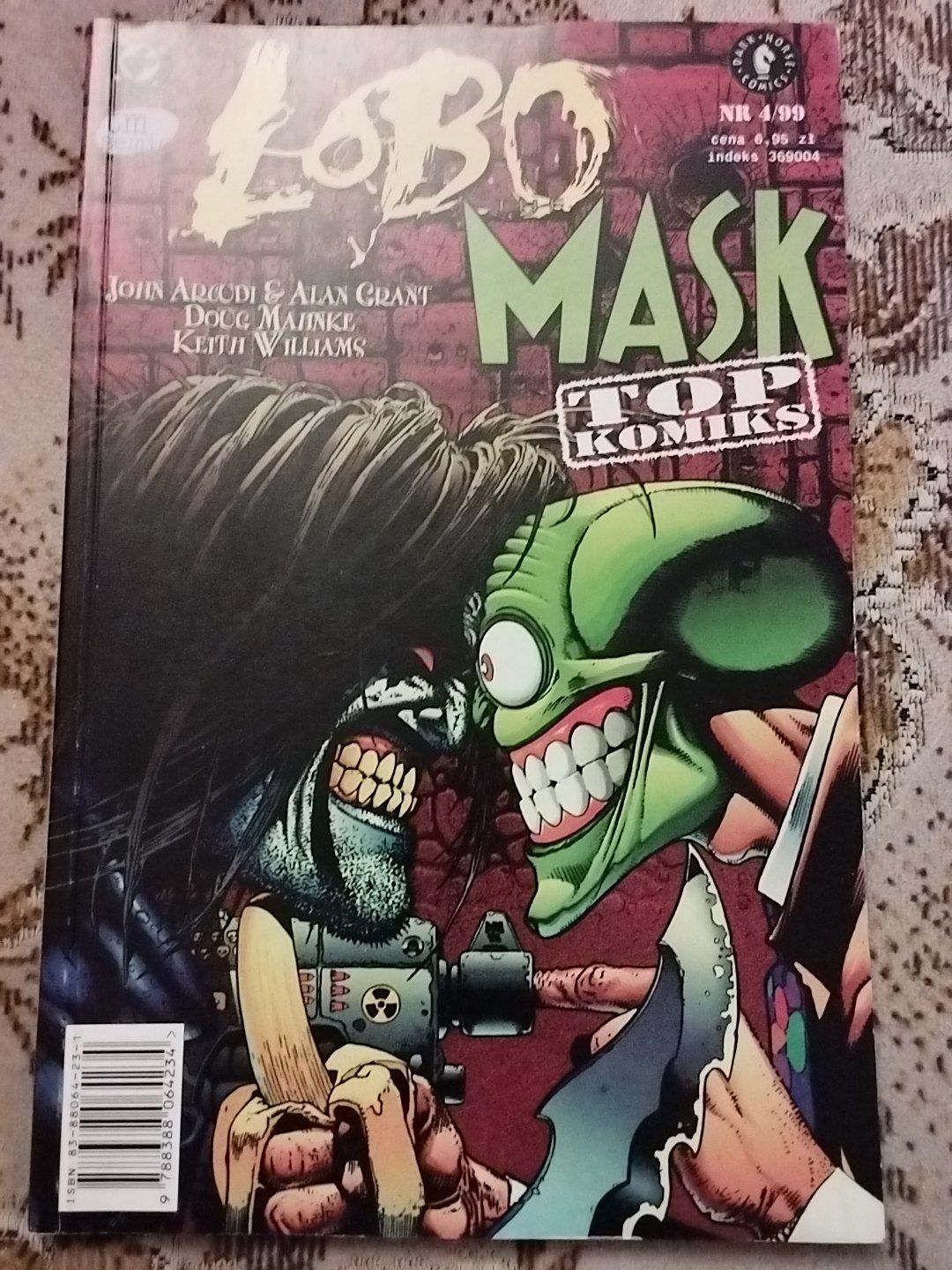 Lobo Maska TM semic stan bdb