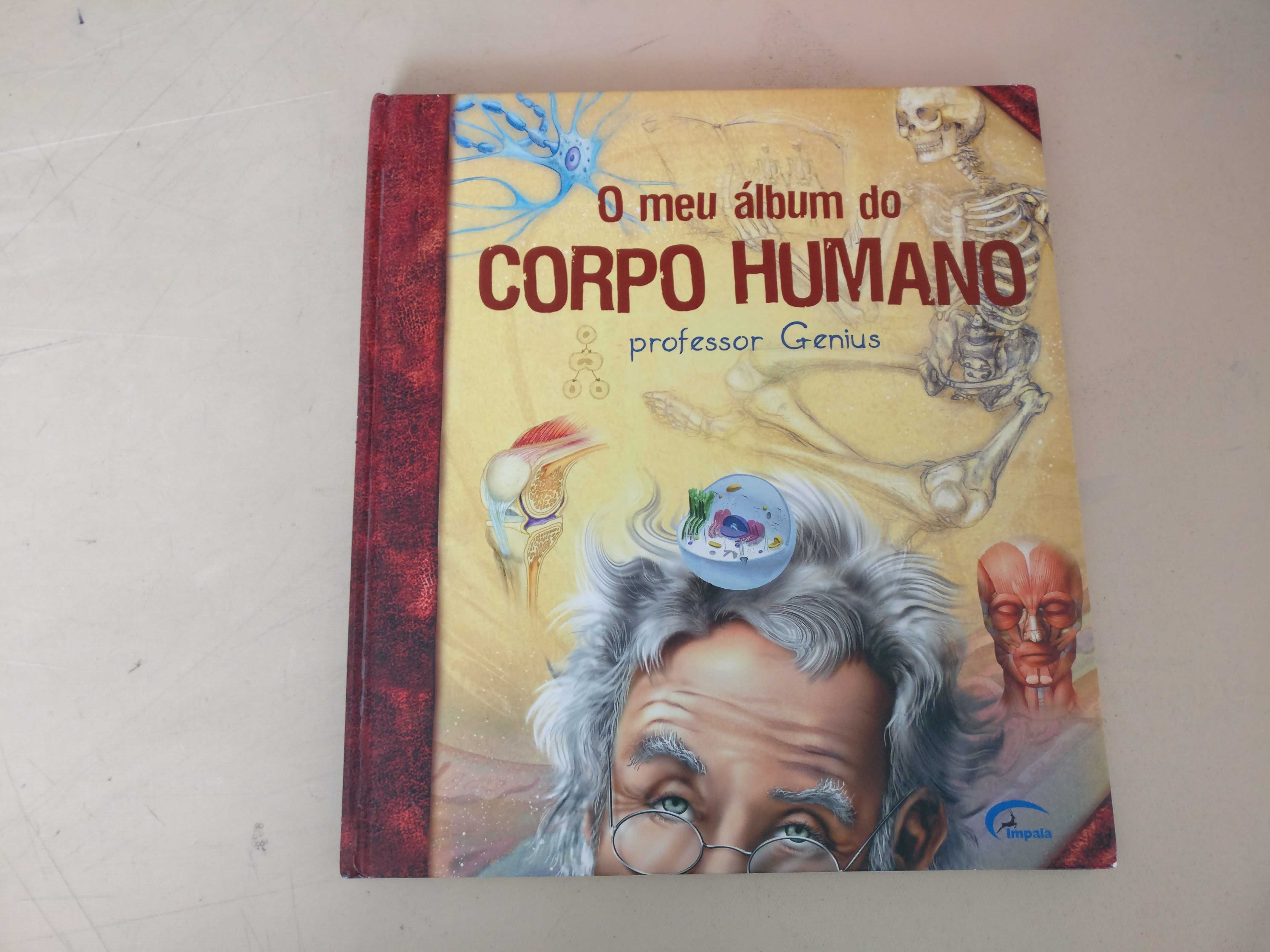 O meu álbum do Corpo Humano - professor Genius