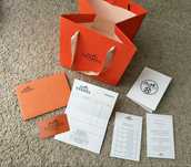 Torba z kompletem metek hermes