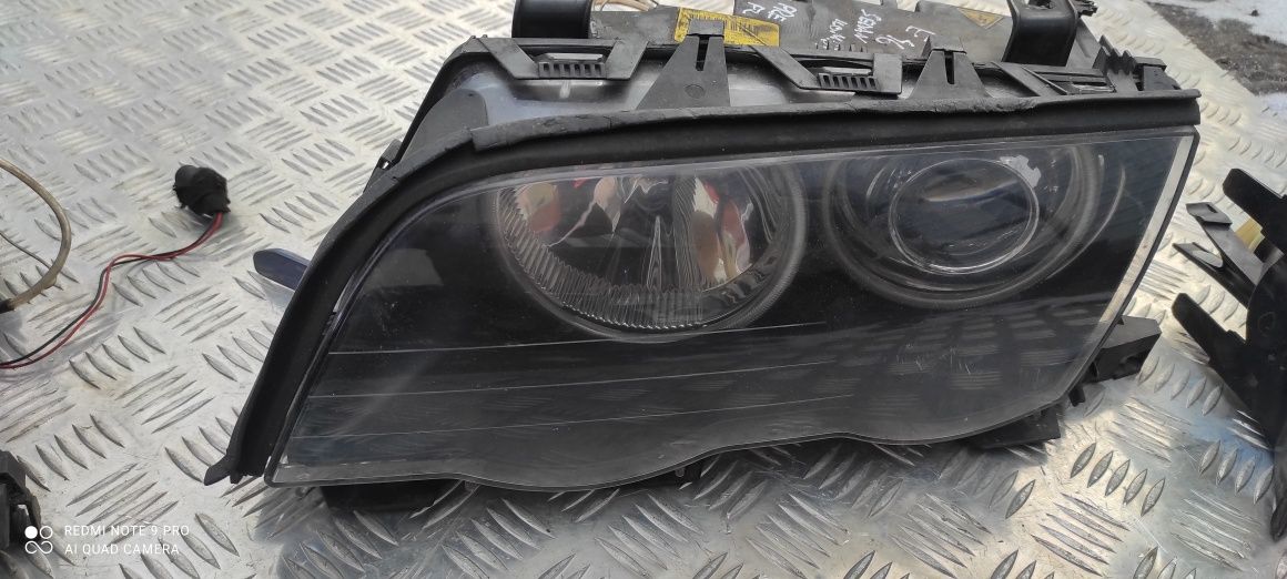 BMW  E 46 Xenon  Lampa Lewa Prawa  Lampy  Stan BDB  2 szt komplet