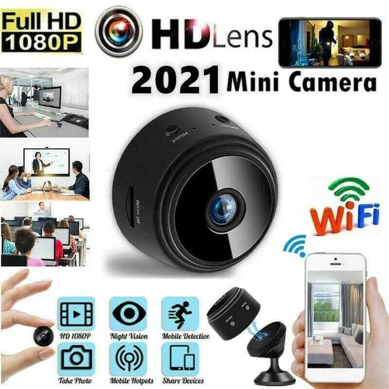 Mini Câmara Escondida Ip Sem Fio Hi-fi Hd 1080P