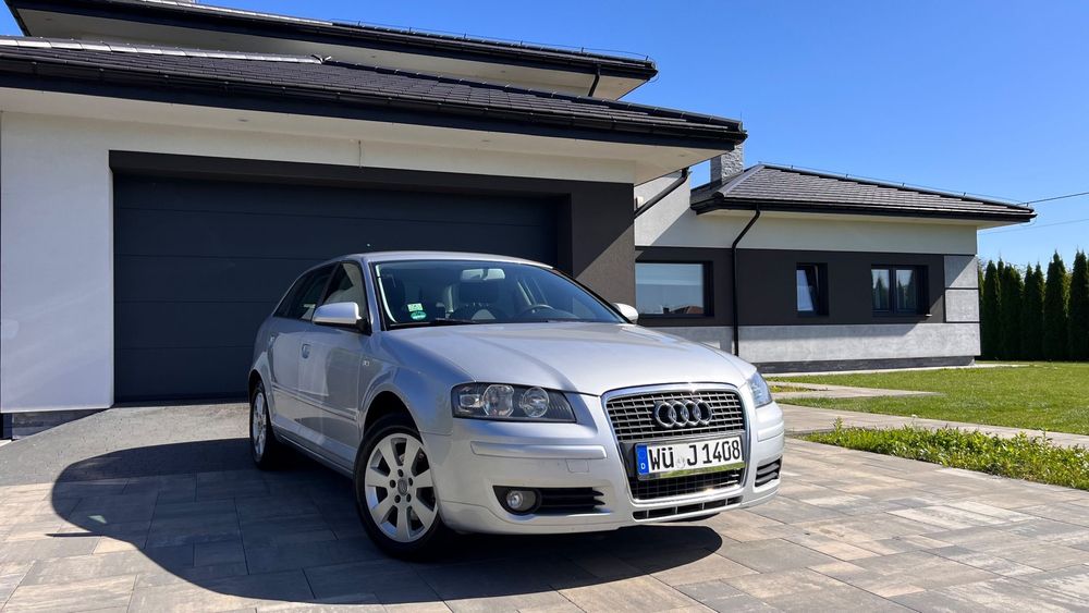 Audi A3 1,4Turbo 125ps KLIMA/serwia/czujn park/super stan z Niemiec OPŁACONY