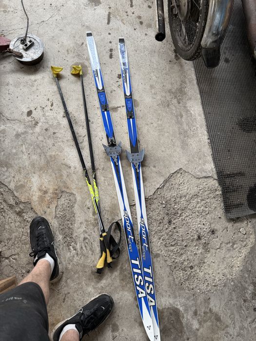 Лыжи TISA з палками