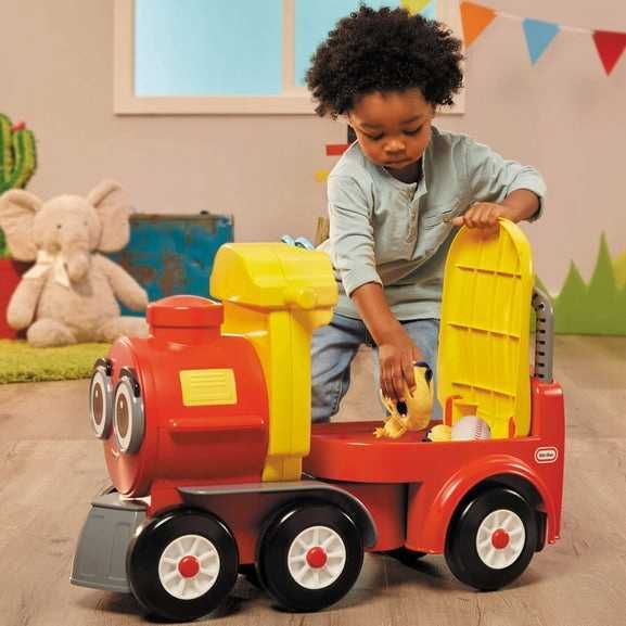 Little Tikes Cozy Train Scoot pociąg jeździk pchacz z torami