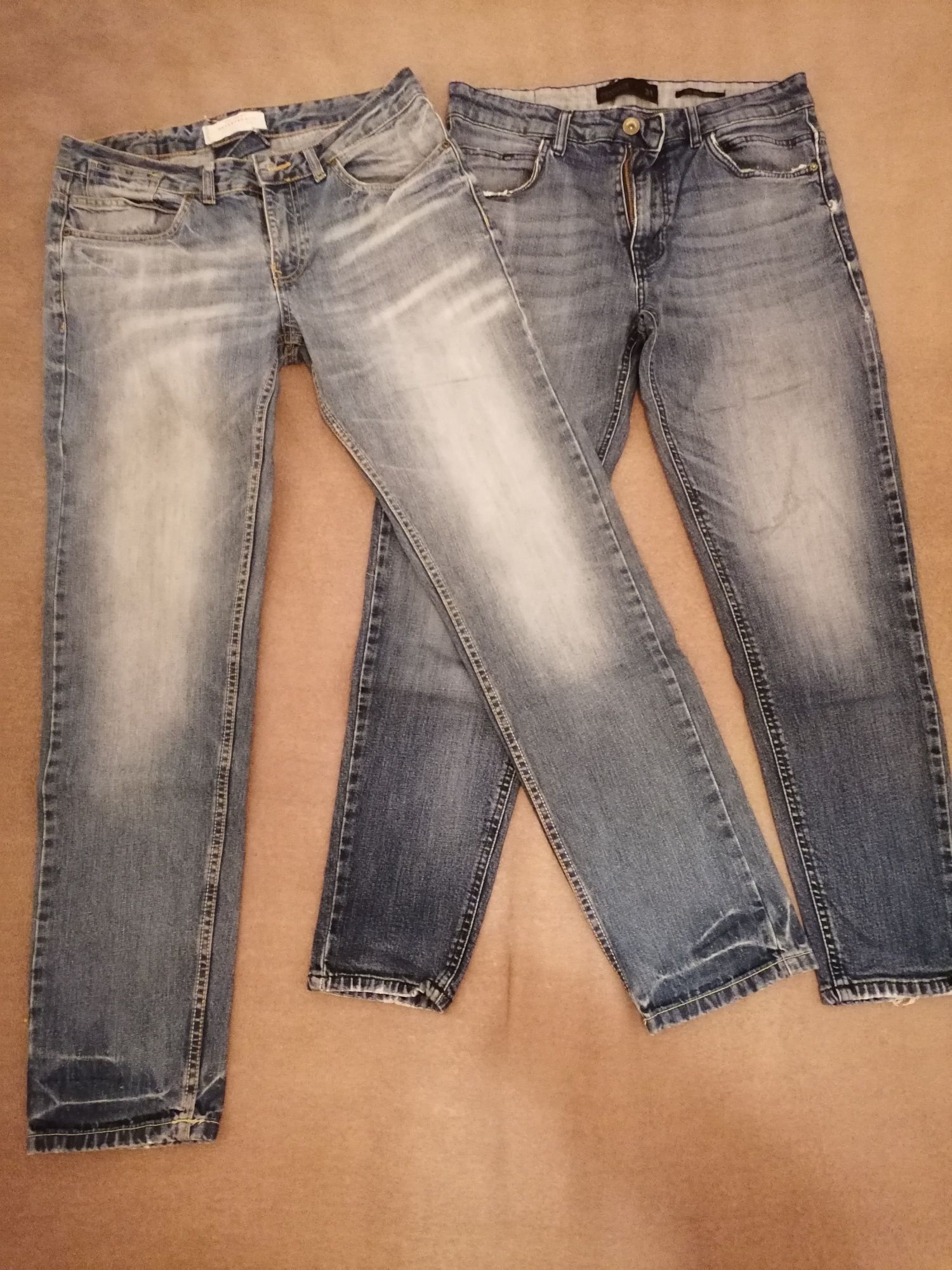 4 x pary jeansy 3 x Reserved i 1 x Diverse (rozmiary 31)