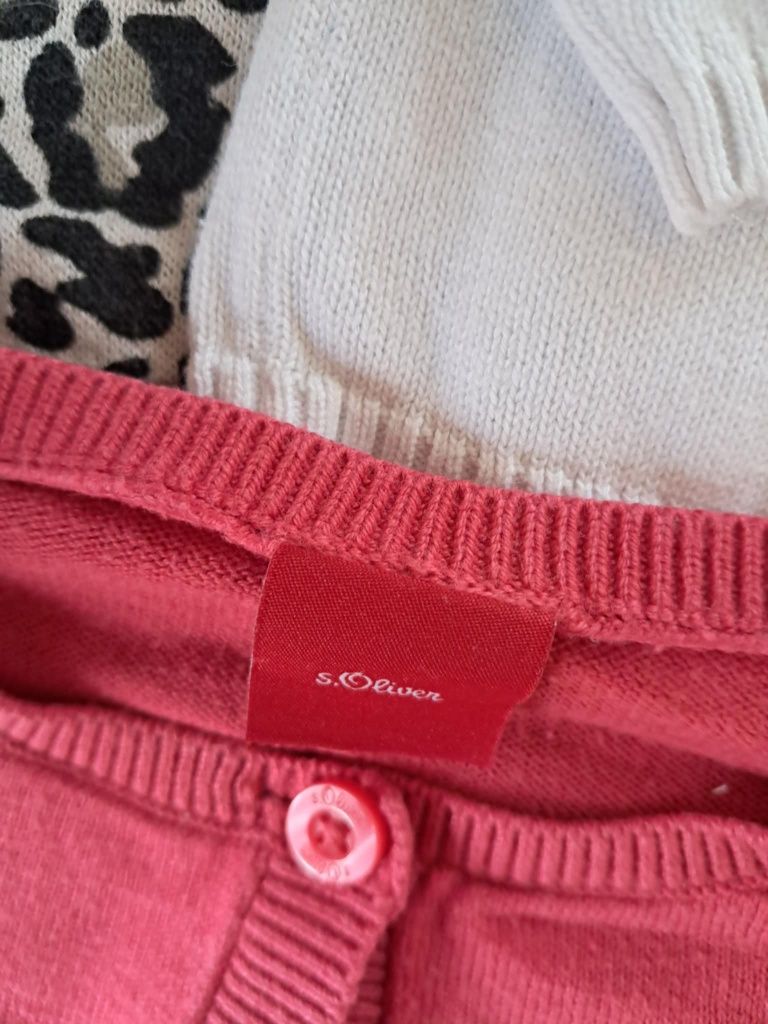 Sweterki na guziki dla dziewczynki rozm 62 cm H&M