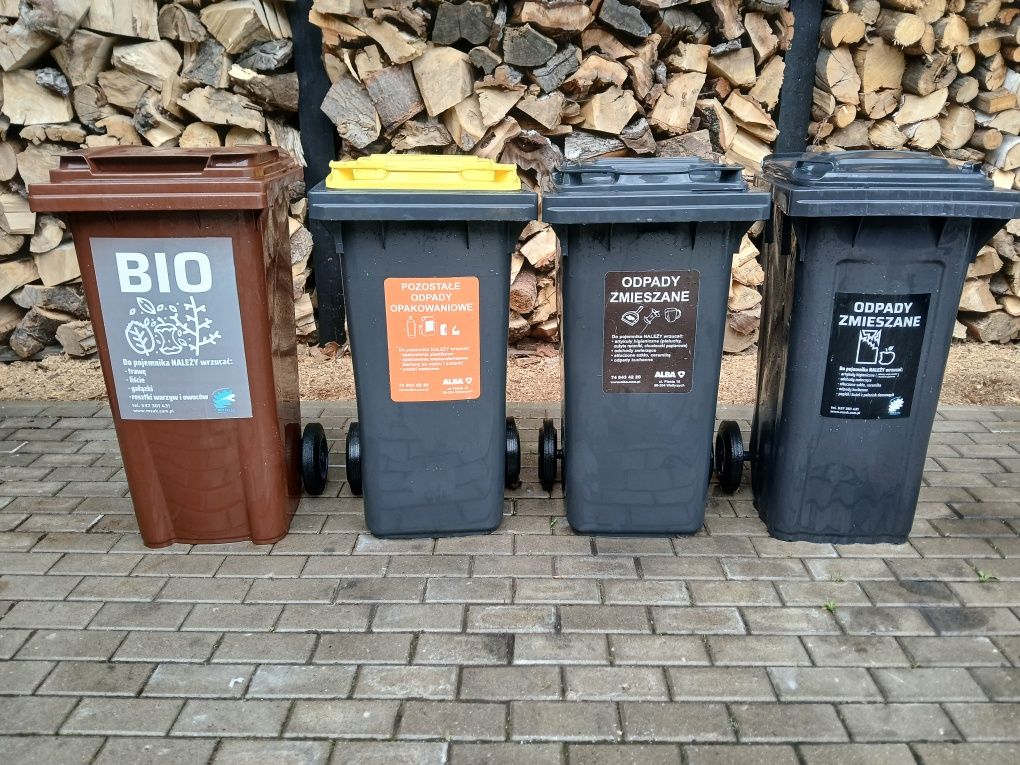 Pojemnik na odpady 120l