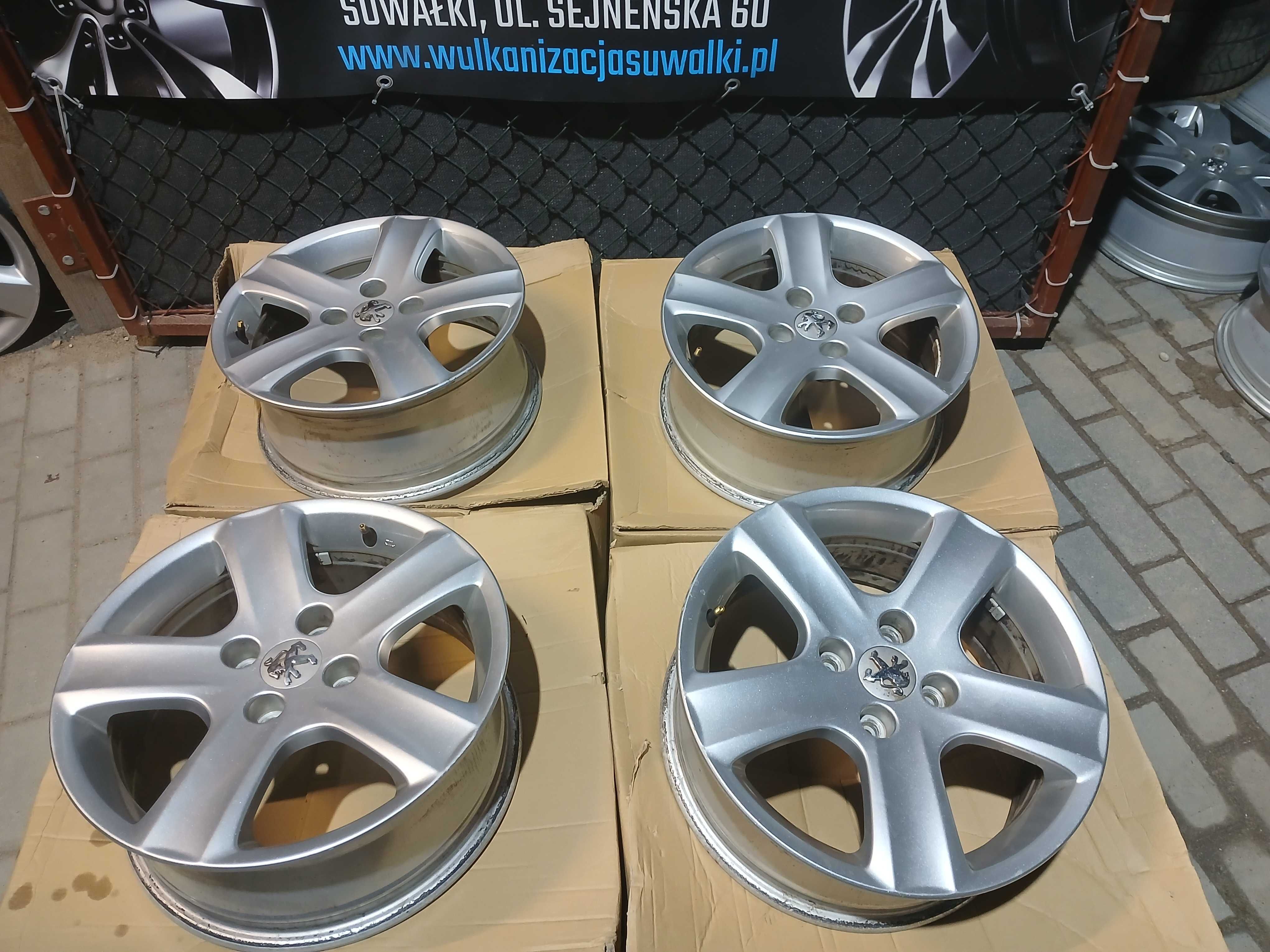 4x felgi 16 4x108 Peugeot 2008. 208 Partner Citroen C3 C4 Berlingo Ely
