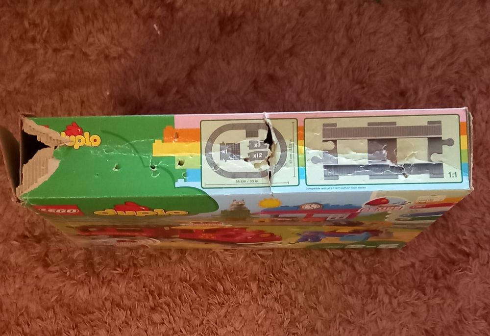 Lego duplo 10874 потяг/залізниця конструктор