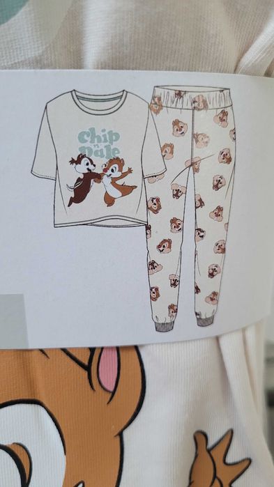 Piżama z bawełny Disney Chip&Dale PRIMARK