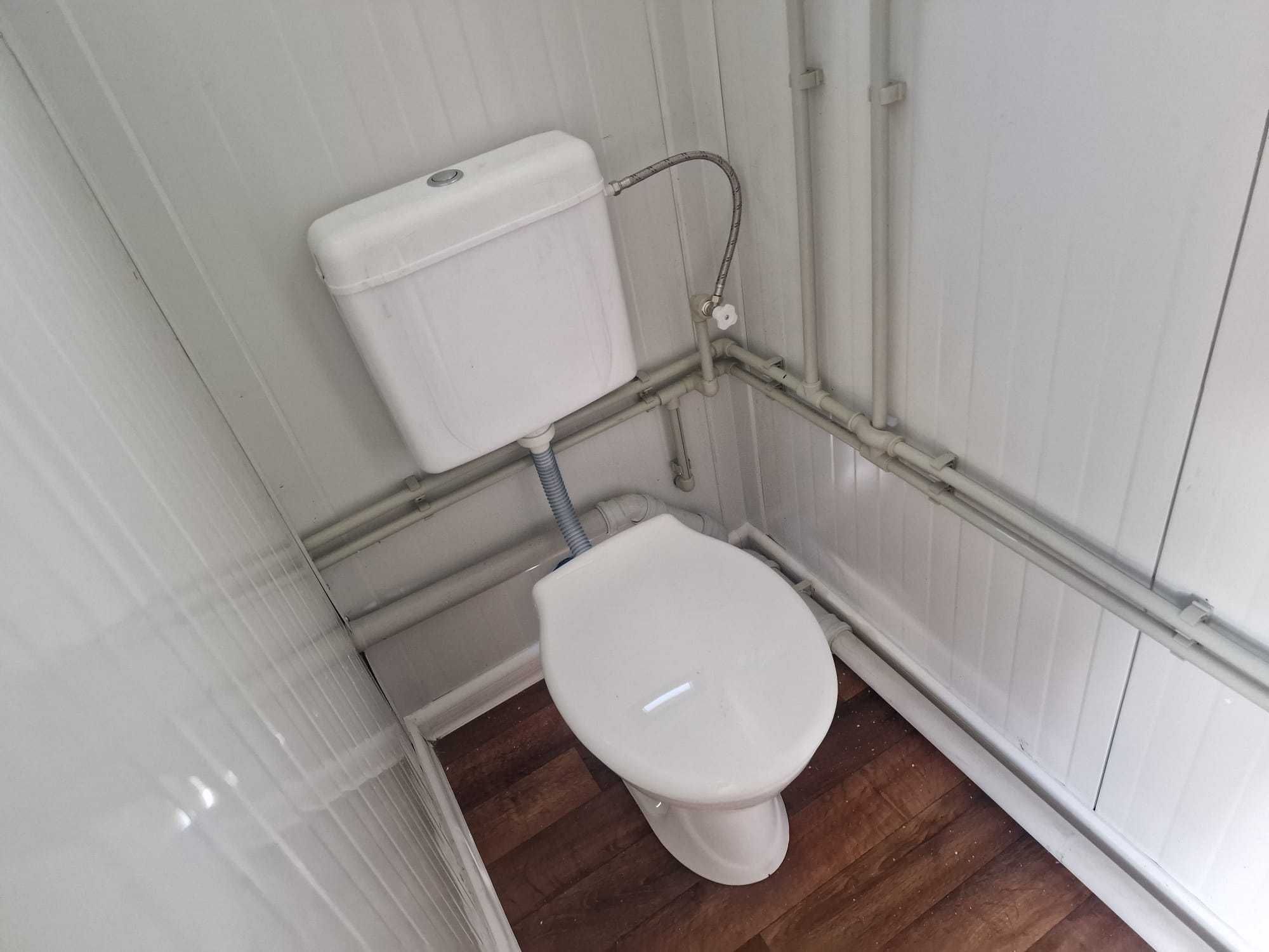 Kontener mieszkaniowy toaleta, prysznic, wc, klima, ciepła woda 7x3