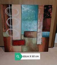 Quadro Tela Abstrata