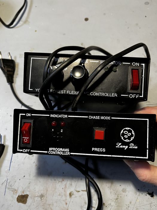 Блоки управління світломузикою і дискошаром